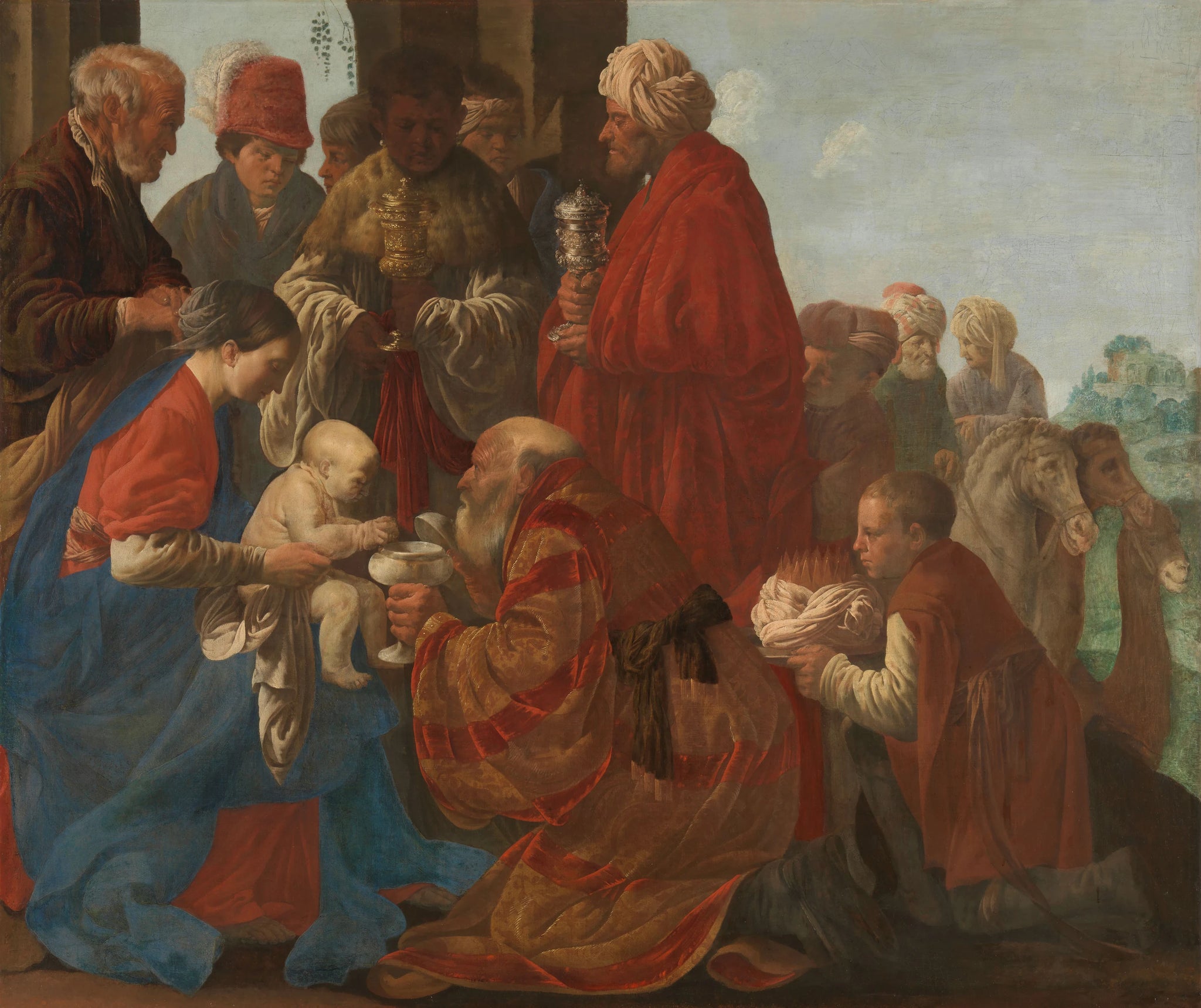 L'Adoration des Rois - Hendrick ter Brugghen