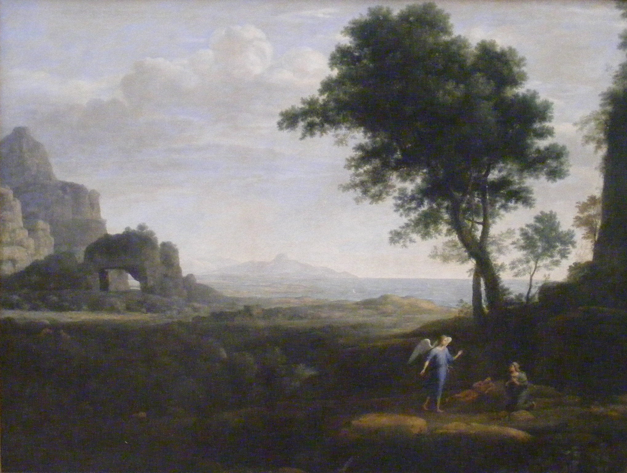 Agar and Ismaël in the Desert - Claude Lorrain