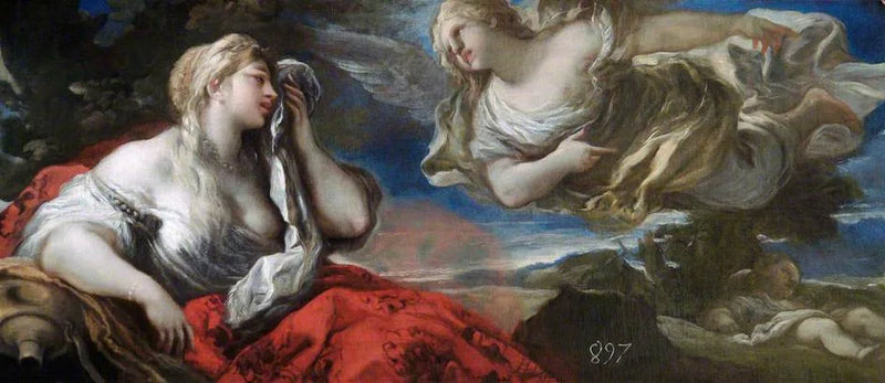Agar and Ismaël in the Desert - Luca Giordano