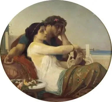 Aglaé and Boniface - Alexandre Cabanel