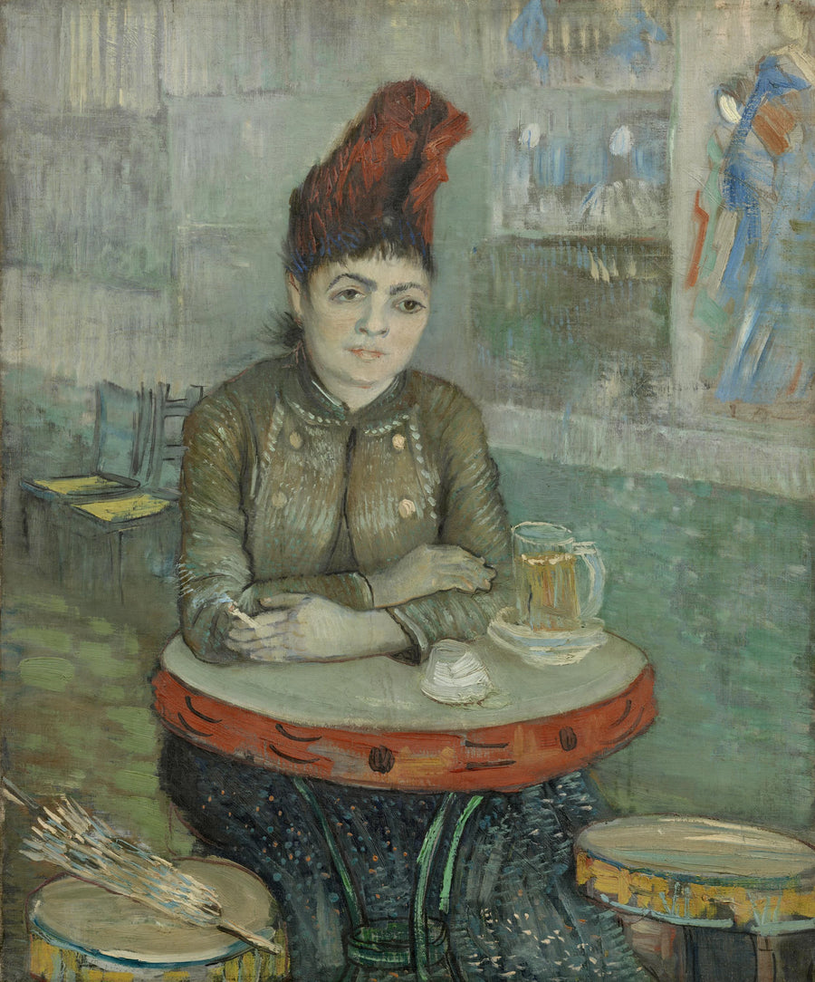 Agostina Segatori at the Tambourin Café - Vincent van Gogh
