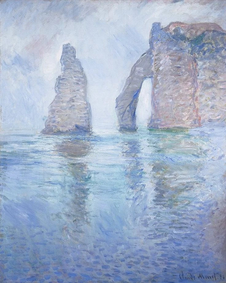The Needle and the Downstream Gate W1042 - Claude Monet