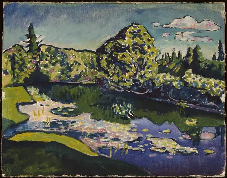 Akhtyrka, Park Pond - Vassily Kandinsky