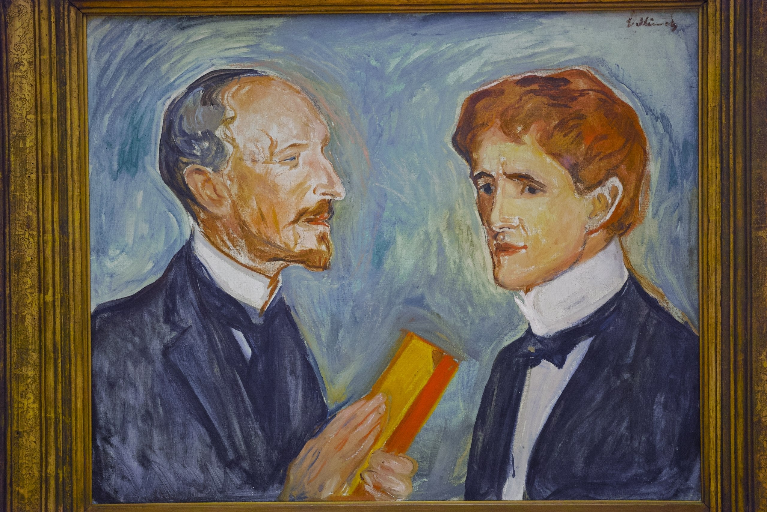 Albert Kollmann and Sten Drewsen - Edvard Munch