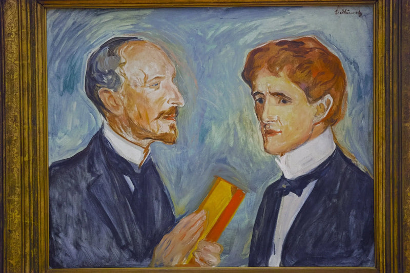 Albert Kollmann and Sten Drewsen - Edvard Munch