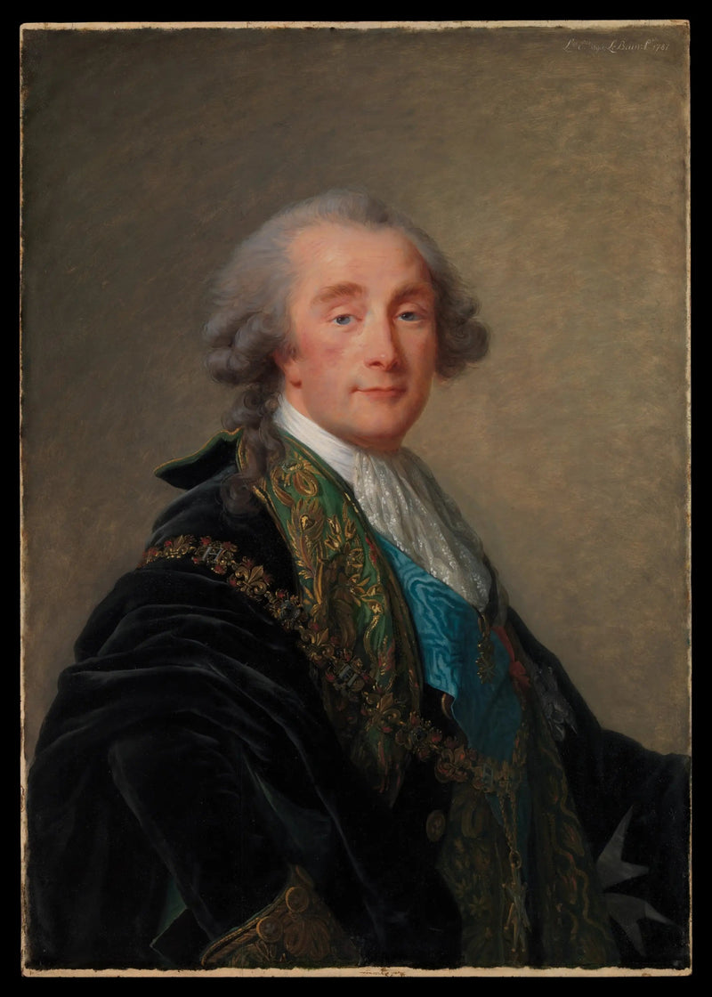 Alexandre Charles Emmanuel de Crussol-Florensac (1743-1815) - Elisabeth Vigée Le Brun