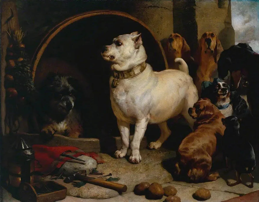Alexandre and Diogenes - Edwin Henry Landseer