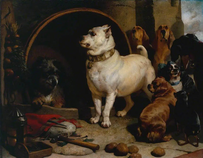 Alexandre and Diogenes - Edwin Henry Landseer