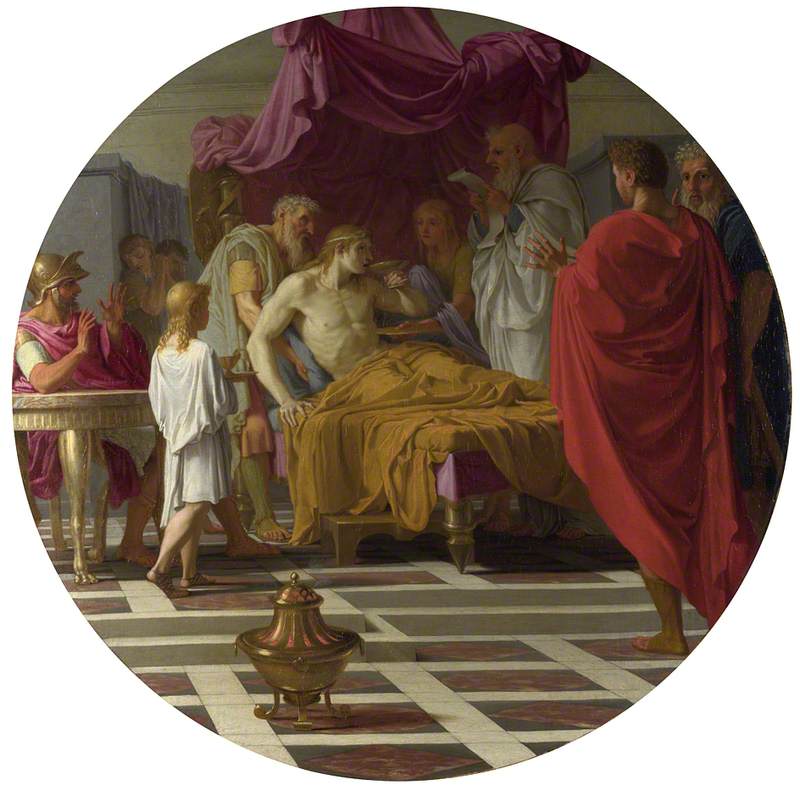Alexandre et son docteur - Eustache Le Sueur - Alpha Reproduction