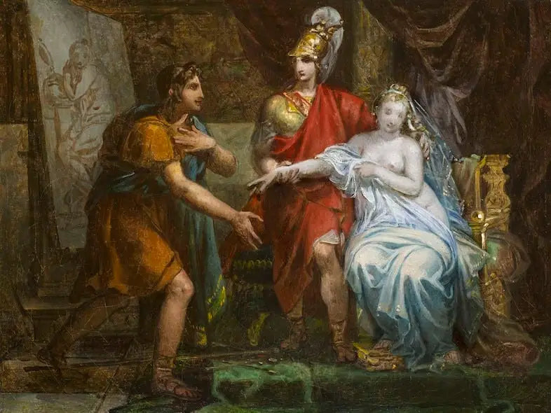 Alexander the Great ceding Campaspe to Apelles - Charles Meynier