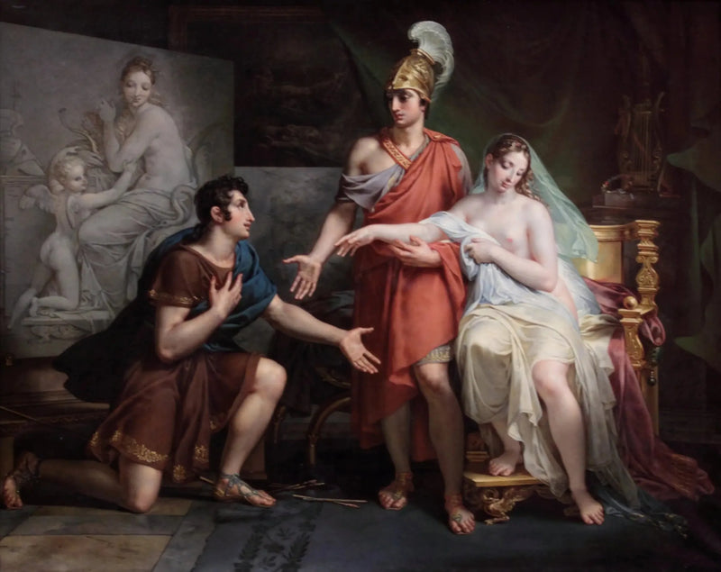 Alexander the Great ceding Campaspe to Apelles - Charles Meynier