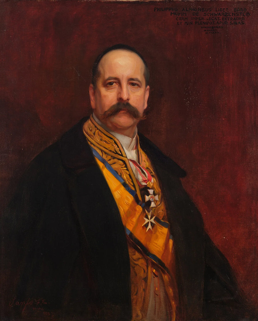 Alfons Mumm von Schwarzenstein - Philip de László
