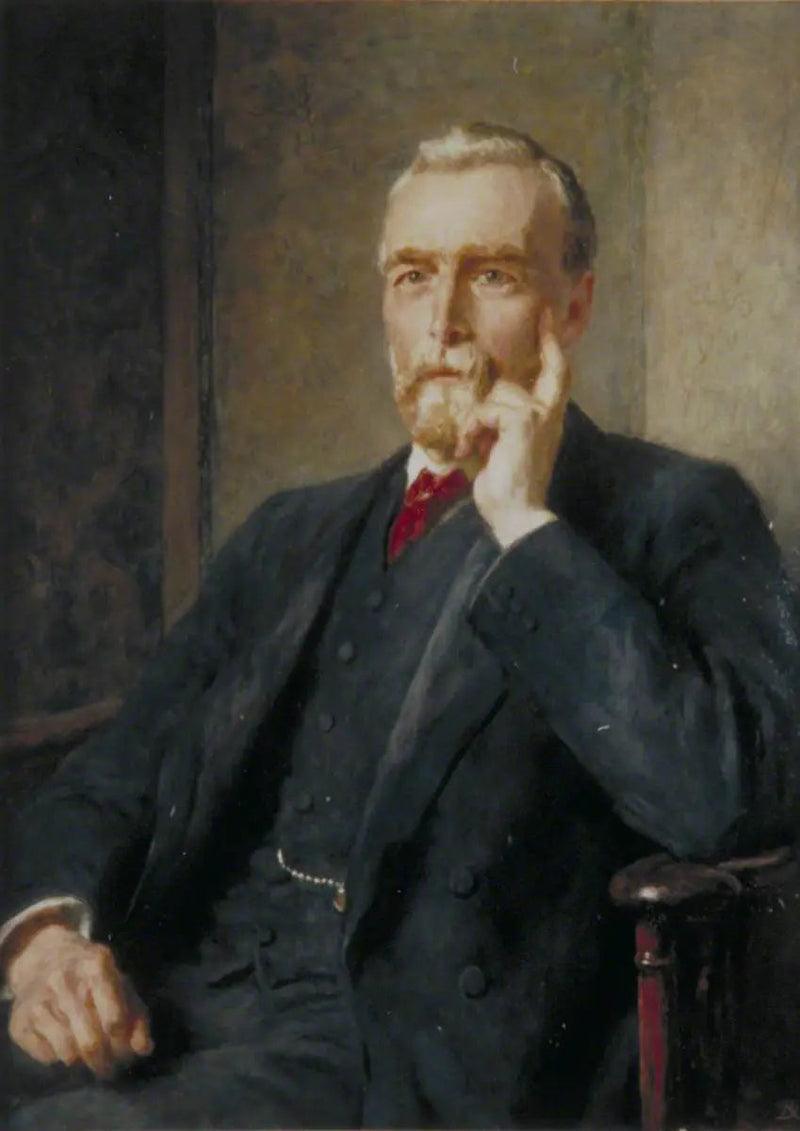 Alfred Fowell Buxton (1854–1952), President of the London County Council - Briton Rivière