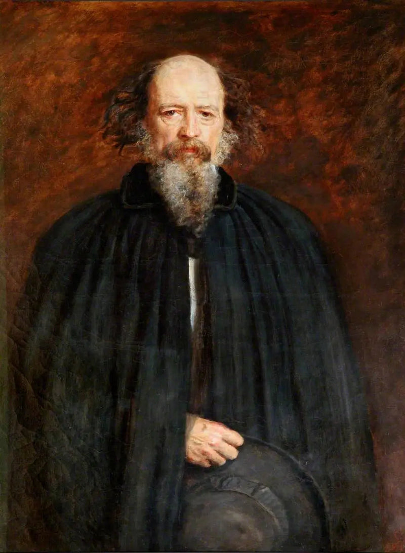 Alfred Tennyson (1809–1892), 1st Baron Tennyson, FRS - John Everett Millais