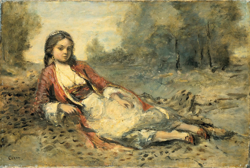 Algerian - Jean-Baptiste Camille Corot