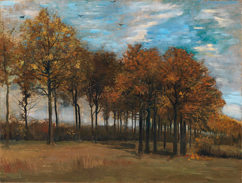 The Avenue in Autumn - Vincent van Gogh