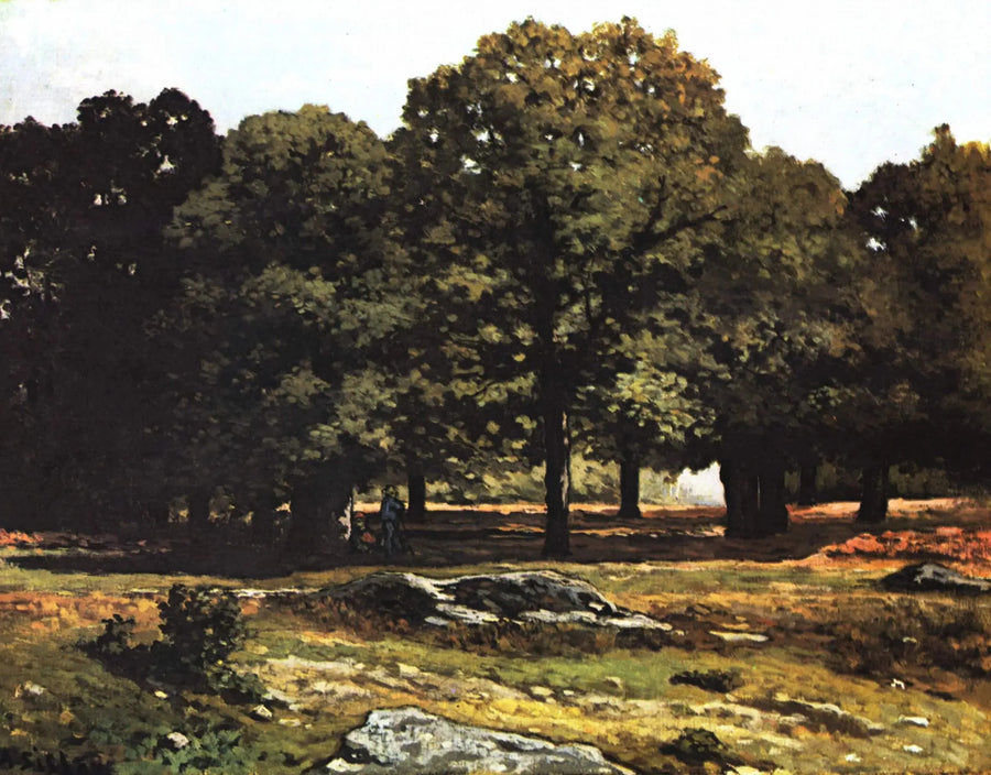 Chestnut Tree Avenue at La Celle-Saint-Cloud - Alfred Sisley