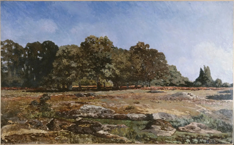 Chestnut Tree Avenue at La Celle-Saint-Cloud - Alfred Sisley
