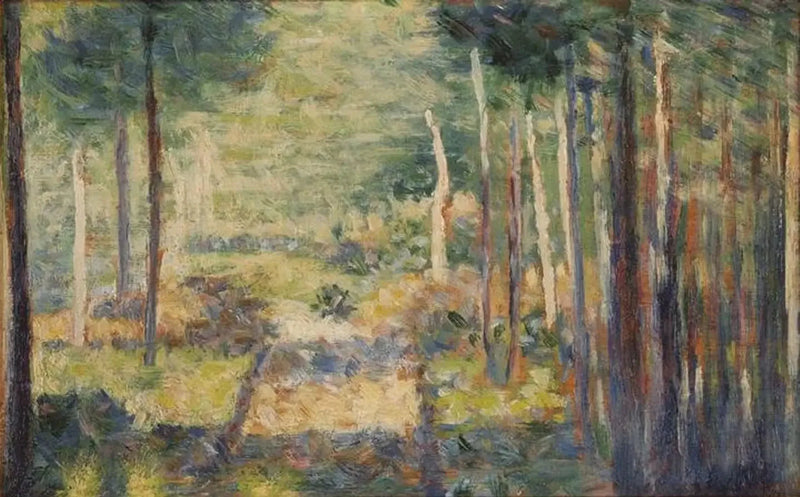 Path in the Forest, Barbizon - Georges Seurat