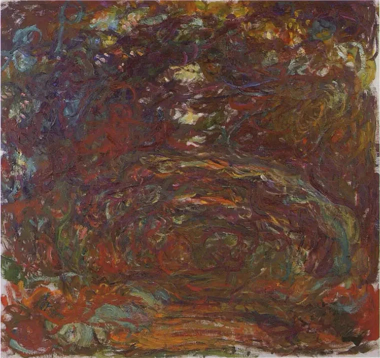 The Rose Alley, Giverny - Claude Monet