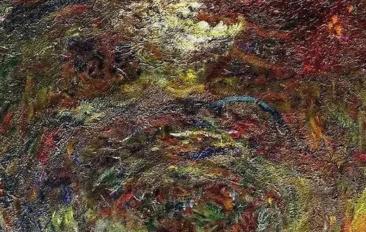 Détail de l’arche sombre et des rosiers de L’Allée des rosiers 5090