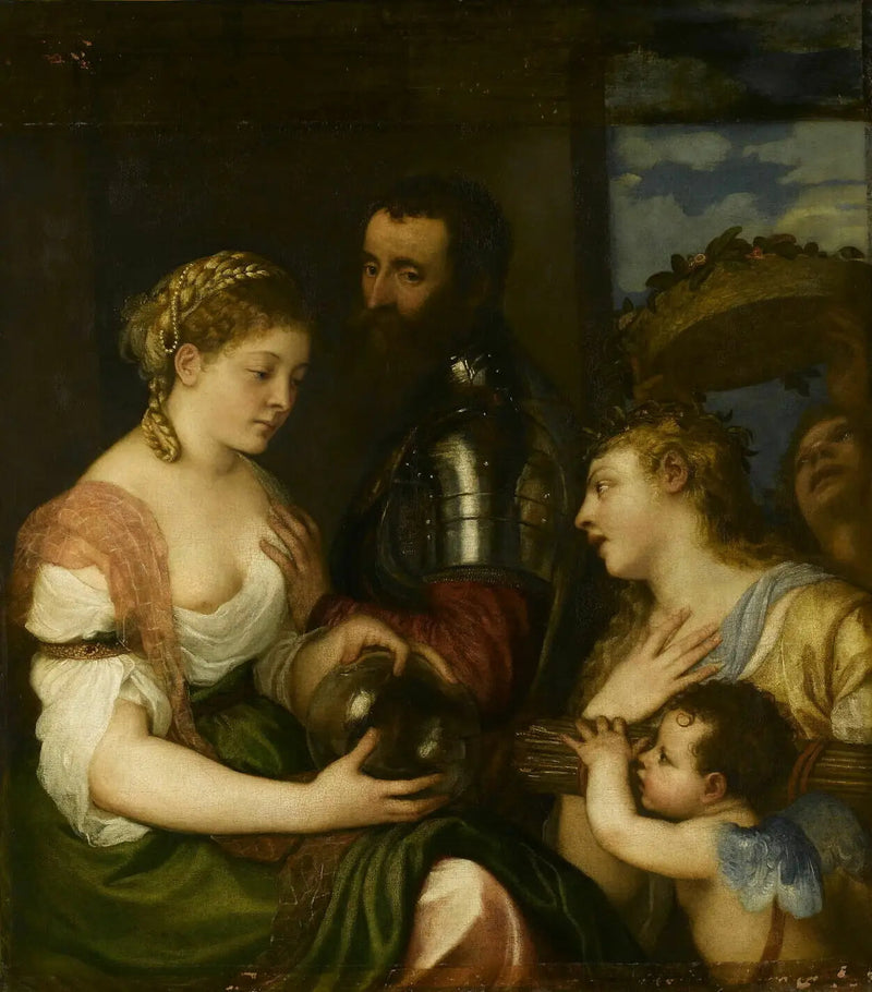 Allegorical Conjugale - Titian