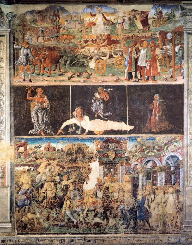 Allegory of August: The Triumph of Ceres - Cosmé Tura