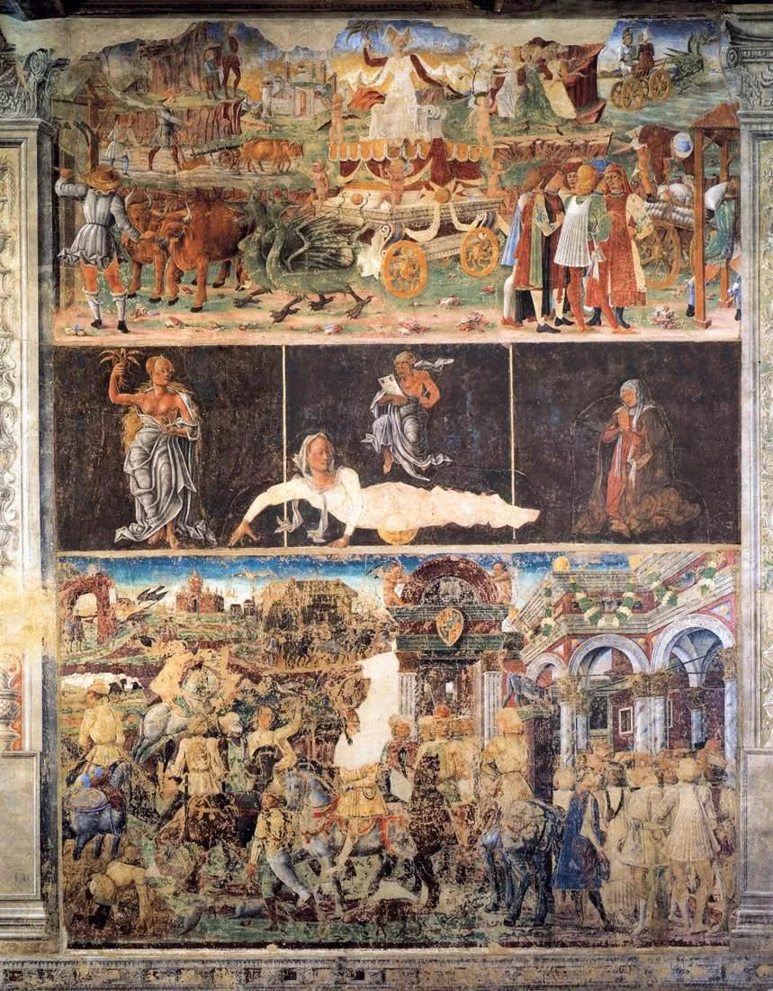 Allegory of August: The Triumph of Ceres - Cosmé Tura