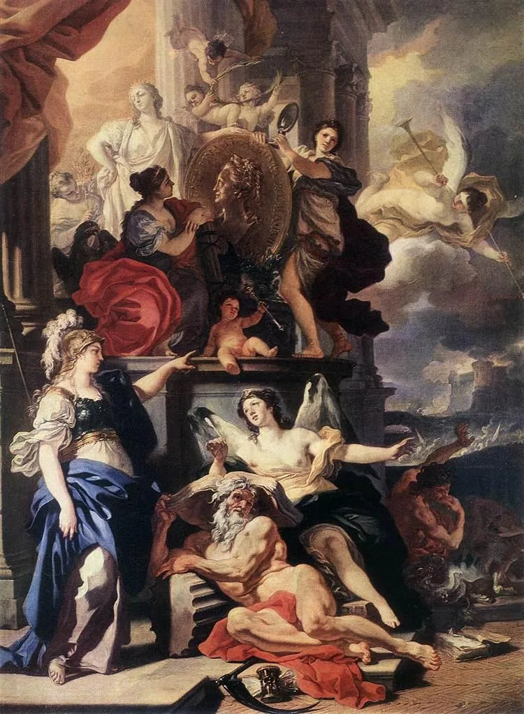 Allegory of a Kingdom - Francesco Solimena