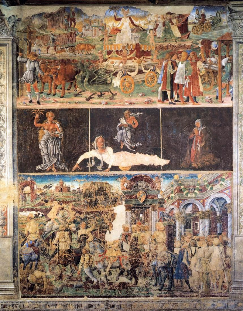 Allegory of August: The Triumph of Ceres - Cosmé Tura