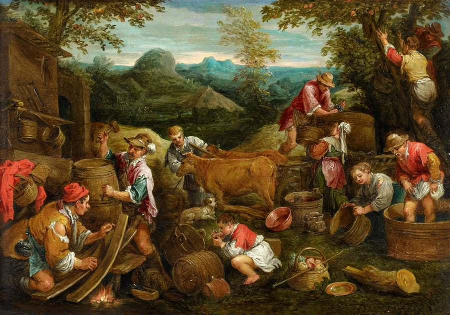 Allegory of Autumn - David Teniers the Younger