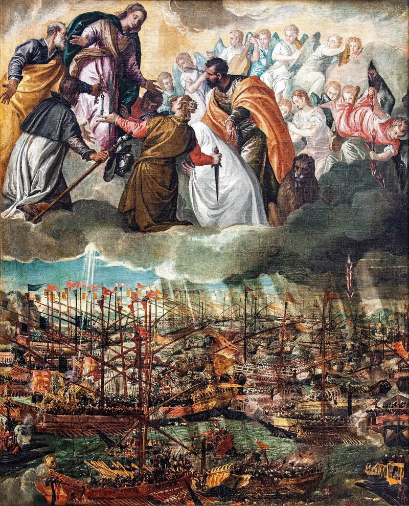Allegory of the Battle of Lepanto - Paolo Veronese