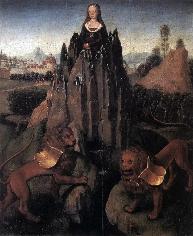 Allegory of Chastity - Hans Memling