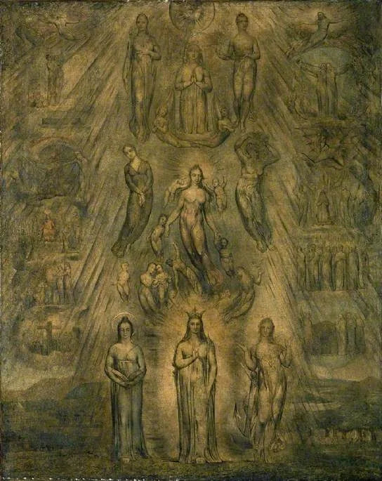 Allegory of the spiritual condition of man - William Blake