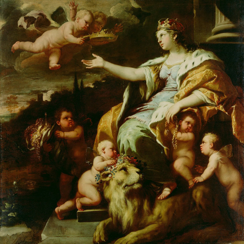 Allegory of Magnanimity - Luca Giordano