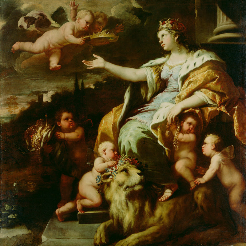 Allegory of Magnanimity - Luca Giordano