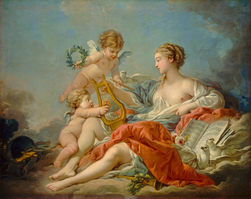 Allegory of Music - François Boucher