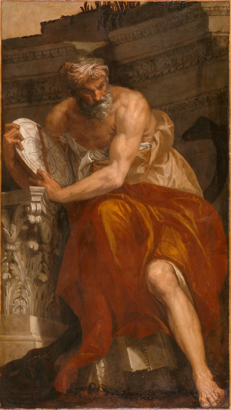 Allegory of navigation with an astrolabe: Ptolemy - Paul Véronèse