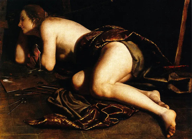 Allegory of Painting - Artemisia Gentileschi