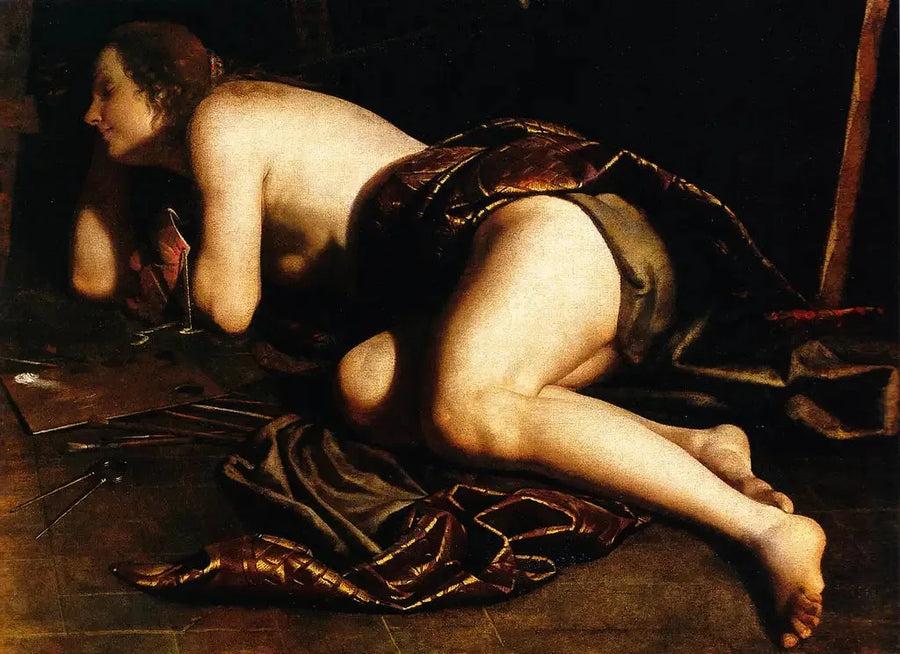 Allegory of Painting - Artemisia Gentileschi
