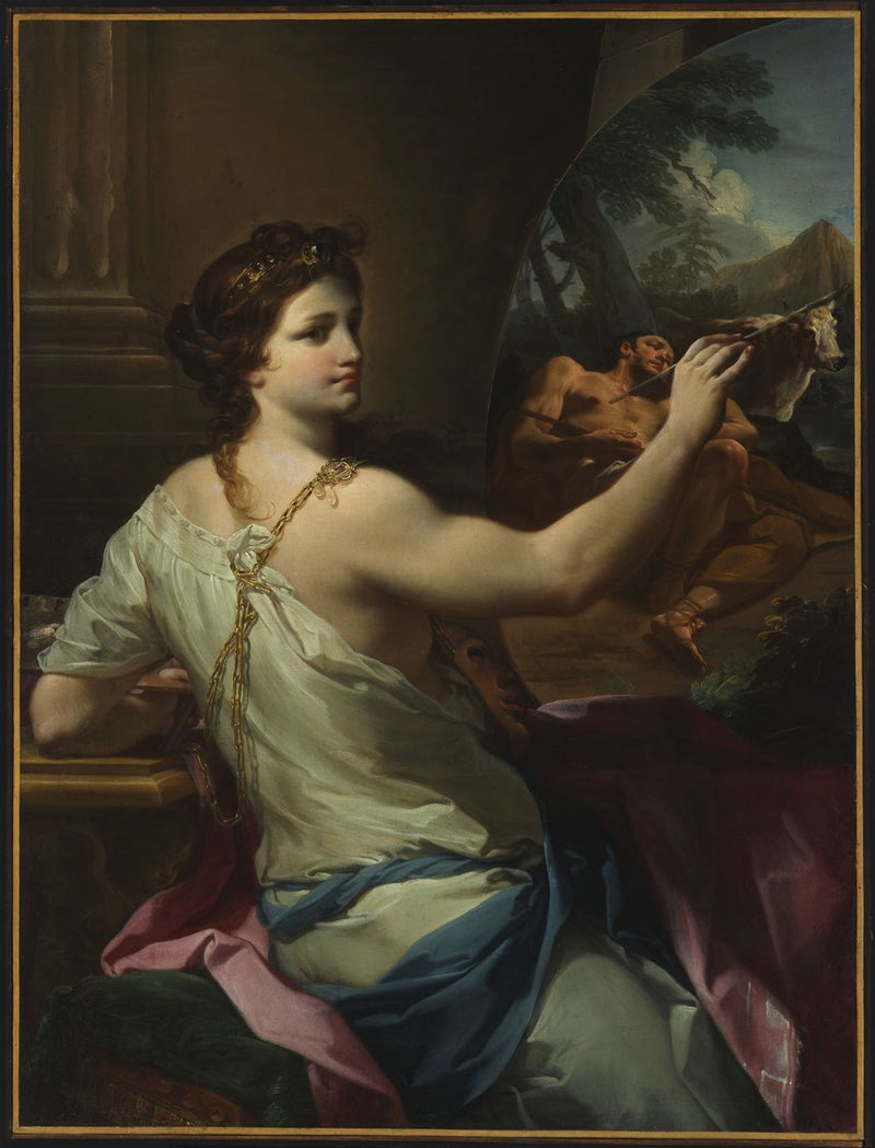 Allegory of Painting - Corrado Giaquinto