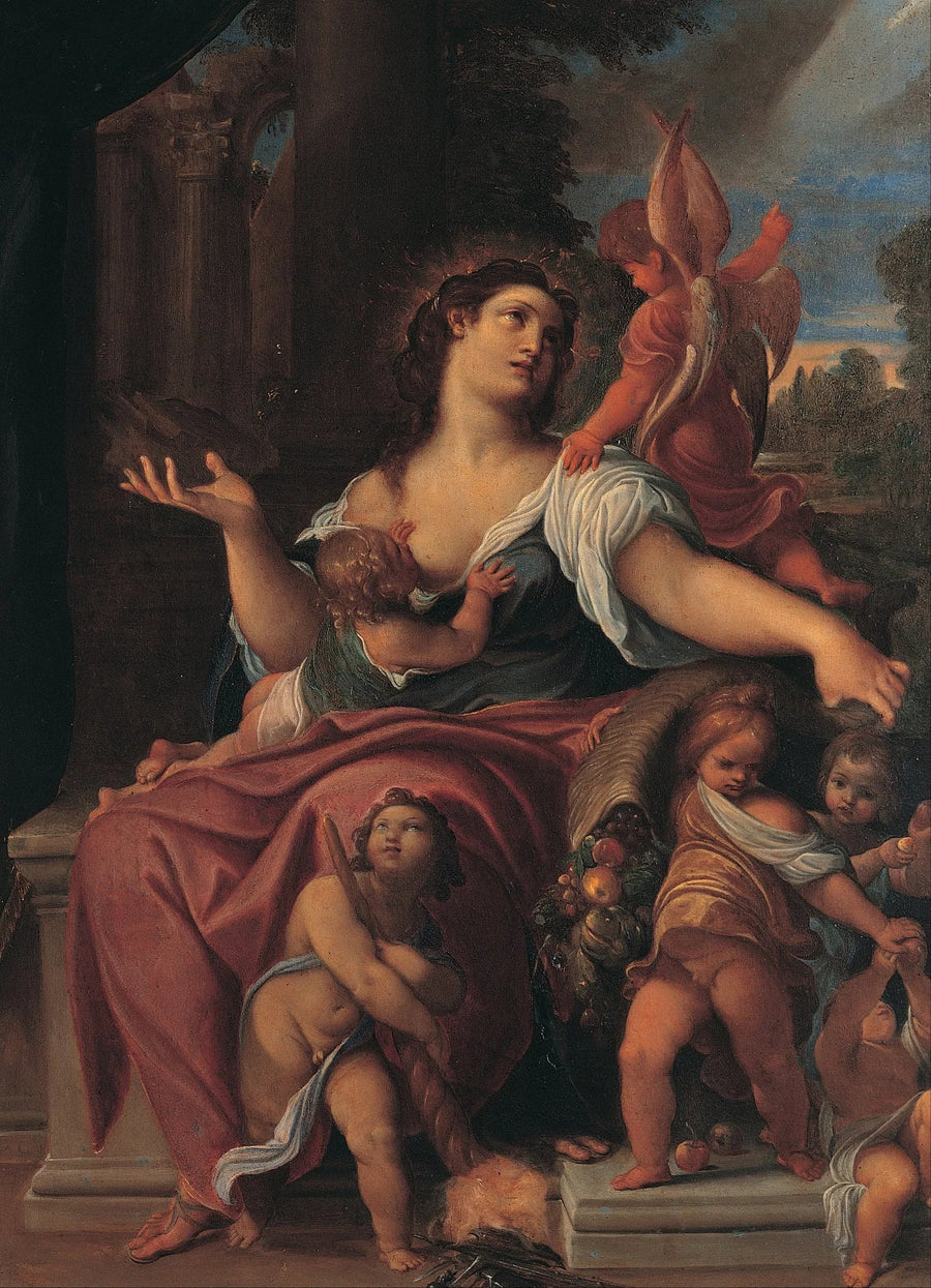 Allegory of Providence - Ludovico Carracci