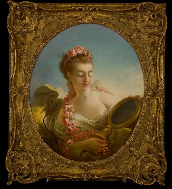 Allegory of Prudence - Jean-Honoré Fragonard