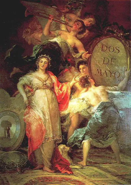Allegory of the City of Madrid - Francisco de Goya