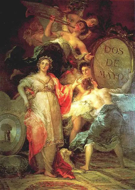 Allegory of the City of Madrid - Francisco de Goya