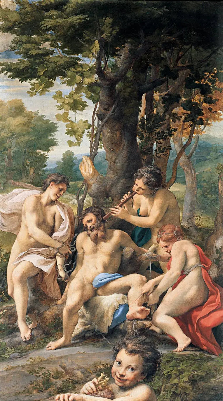 Allegory of the Vices - Antonio da Correggio