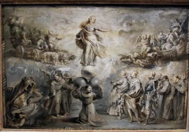 Franciscan Allegory in Honor of the Immaculate Conception - Peter Paul Rubens