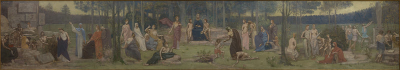 L'Allégorie de la Sorbonne - Pierre Puvis de Chavannes