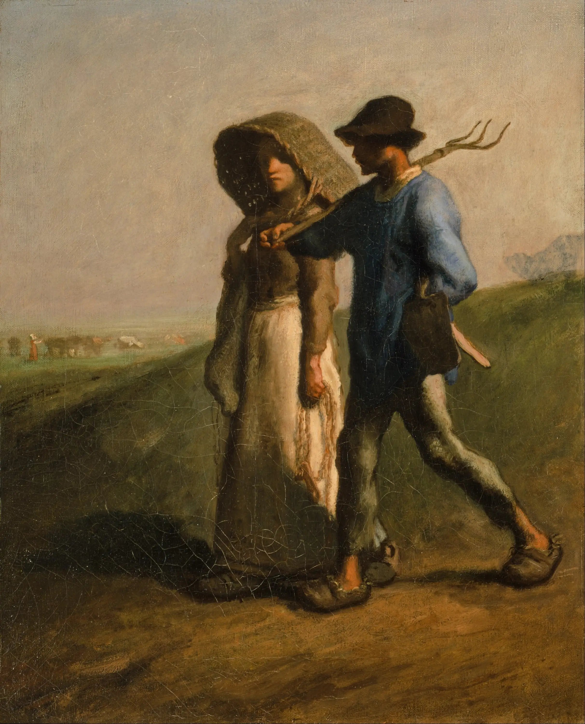 Aller au travail - Jean-François Millet - Alpha Reproduction