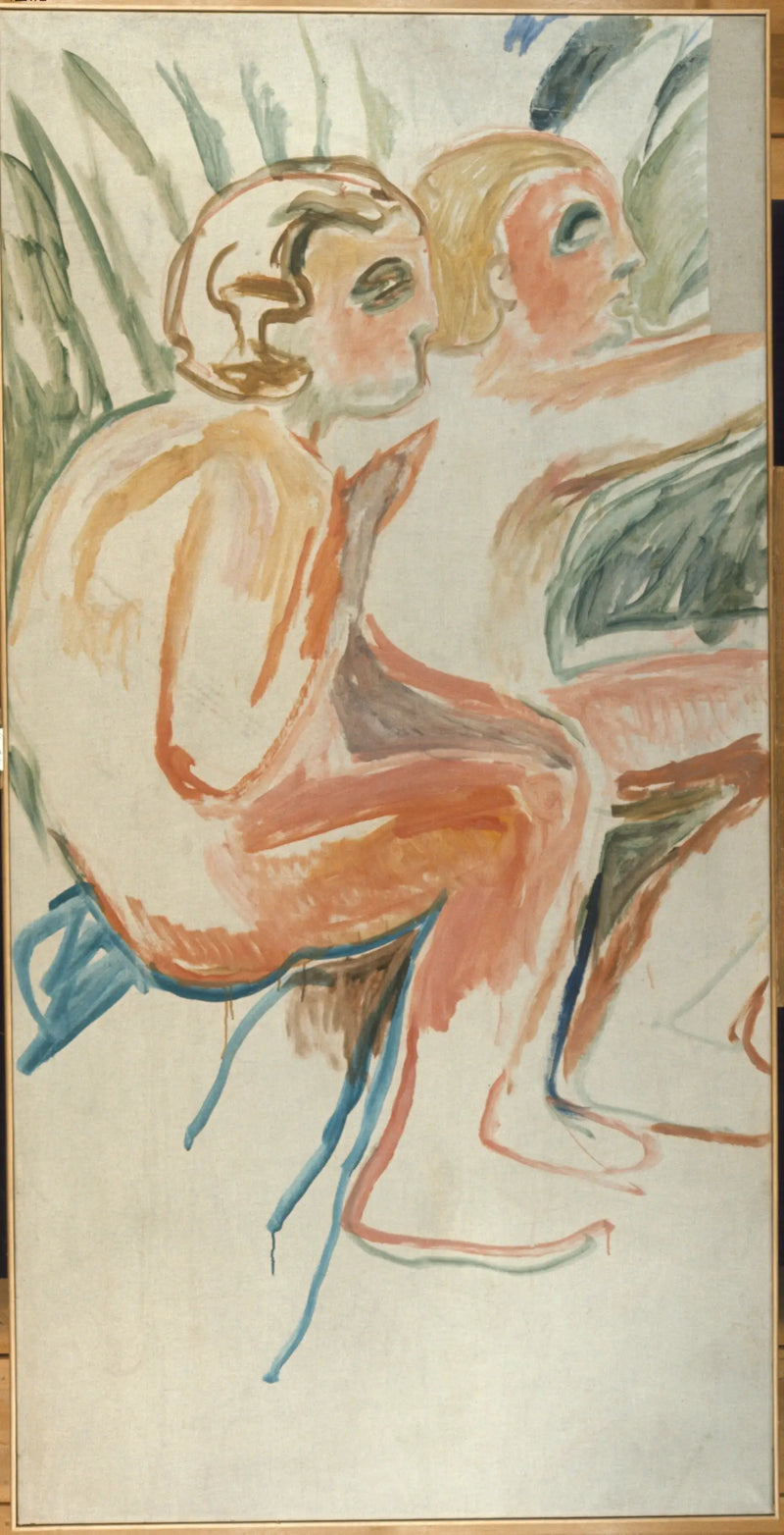 Alma Mater: two children sitting - Edvard Munch